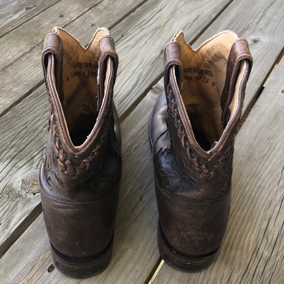 Frye Wyatt Overlay Boots - Picture 4 of 8